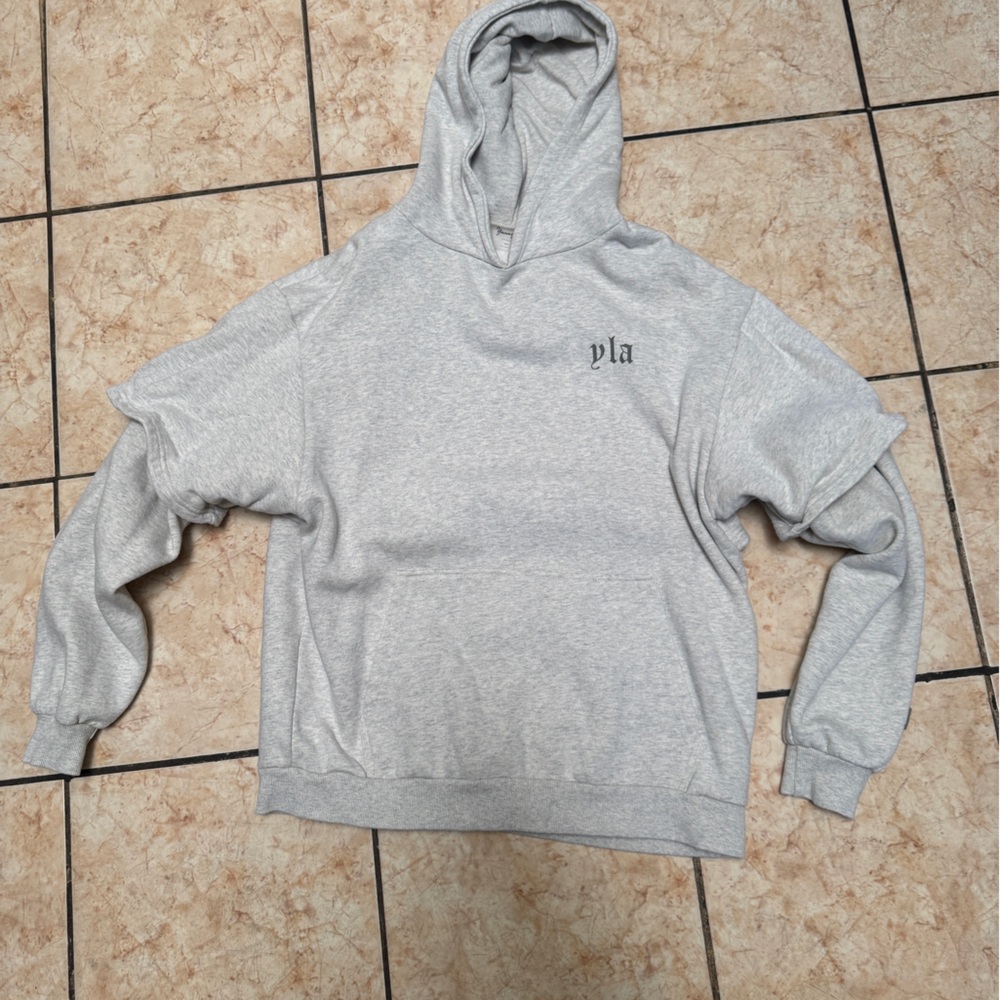 YoungLA Gray Hoodie Sweater